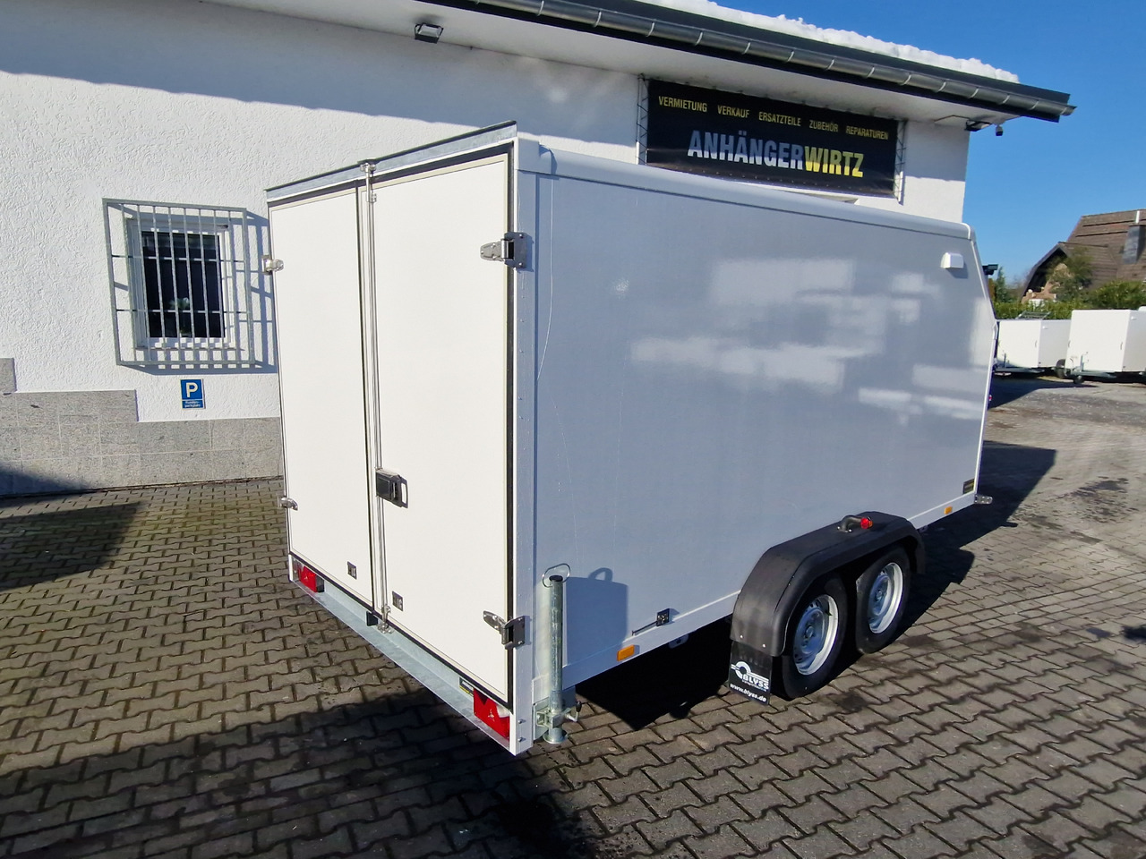 Closed box trailer Kargo FS2740/180HTL 405x200x180cm GFK Zurrsystem 100km/H (XL) 2700kg: picture 8
