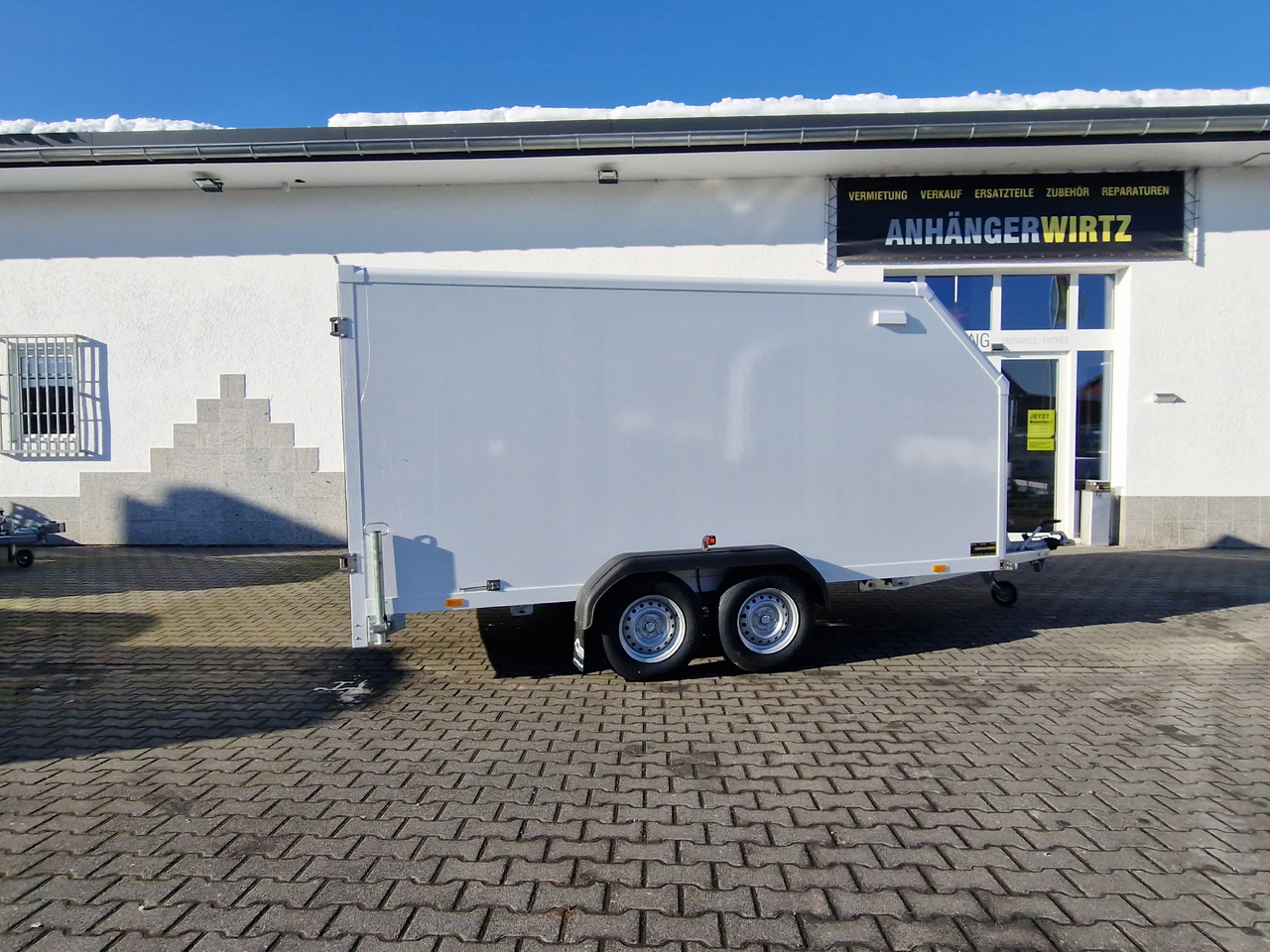 Closed box trailer Kargo FS2740/180HTL 405x200x180cm GFK Zurrsystem 100km/H (XL) 2700kg: picture 7