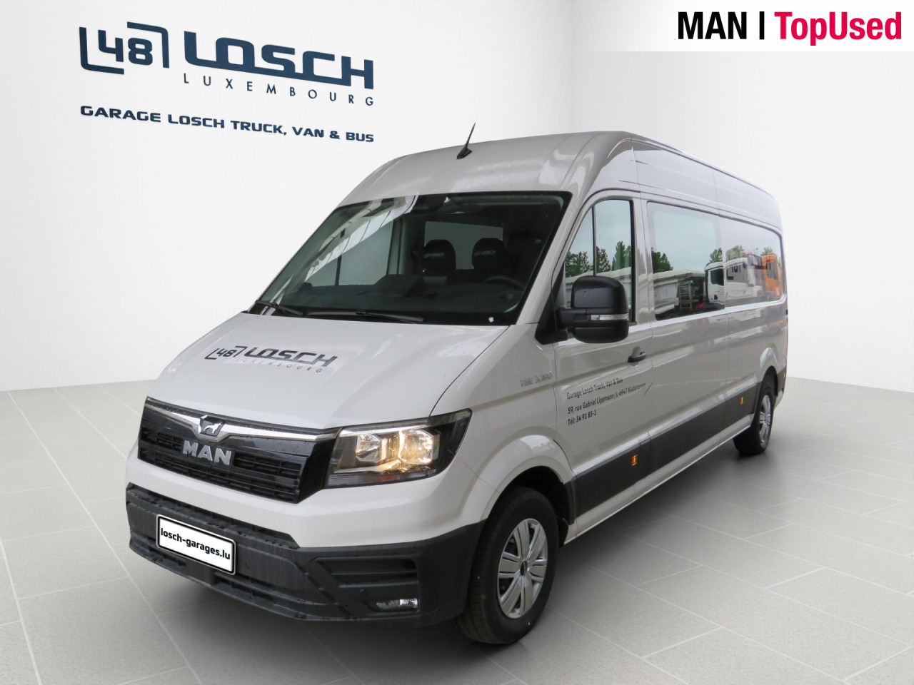 MAN TGE 3.180 4X2F L4H3 SB Doka Kasten Klima AHK ZV - Panel van, Combi van: picture 1 MAN TGE 3.180 4X2F L4H3 SB Doka Kasten Klima AHK ZV - Panel van, Combi van: picture 1