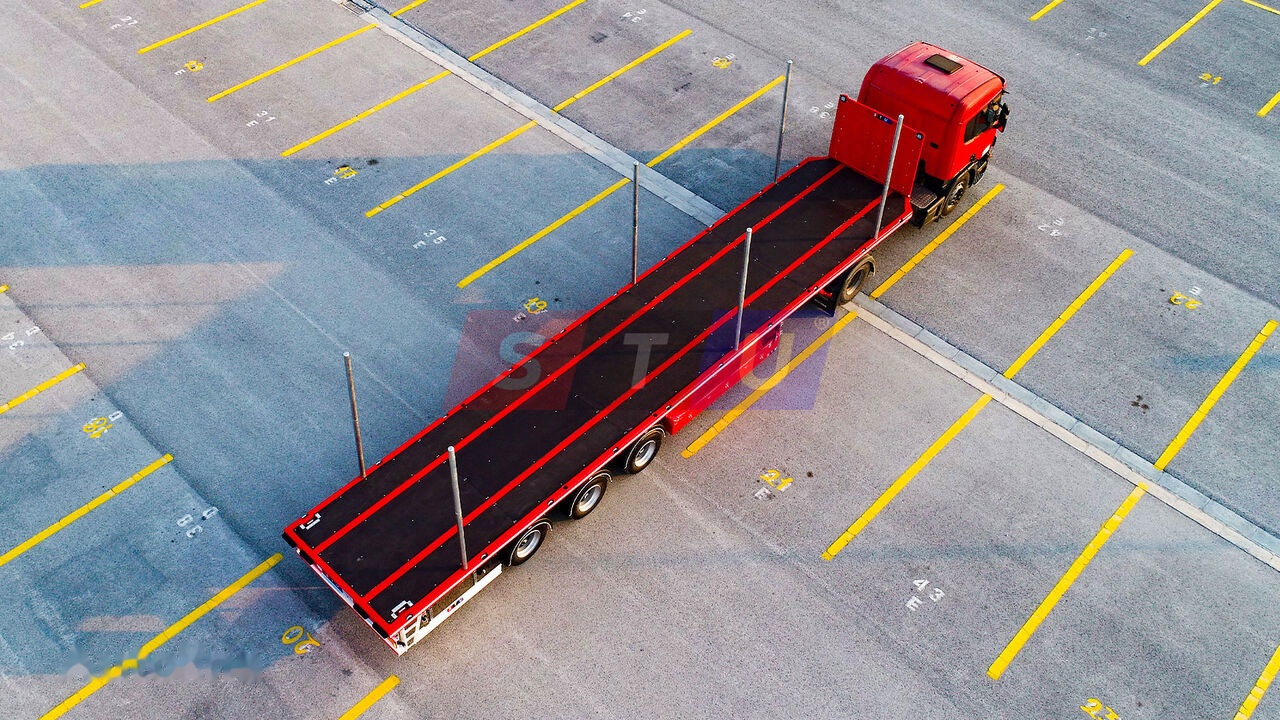 New Dropside/ Flatbed semi-trailer STU PLATFORM TRAILER / REMORQUE PLATEAU: picture 10 New Dropside/ Flatbed semi-trailer STU PLATFORM TRAILER / REMORQUE PLATEAU: picture 10