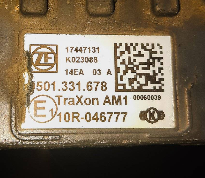 DAF XF106 Traxon - ECU for Curtainsider truck: picture 2 DAF XF106 Traxon - ECU for Curtainsider truck: picture 2