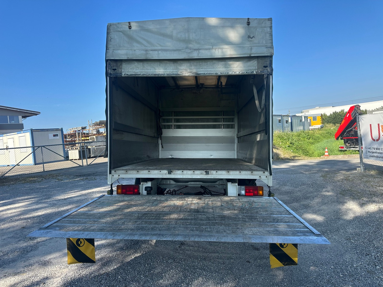 Curtain side van FIAT Ducato 17q 2.3 JTD  Hebebühne: picture 15
