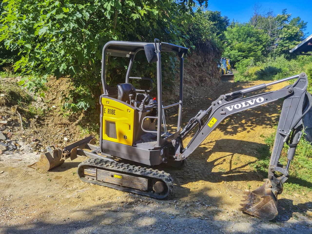 VOLVO ECR18E - Mini excavator: picture 4 VOLVO ECR18E - Mini excavator: picture 4