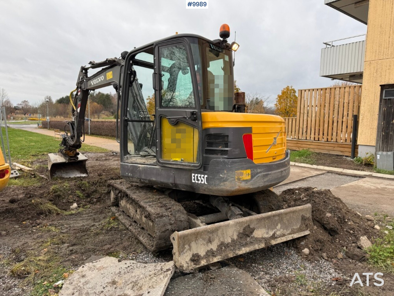 Crawler excavator Volvo EC55C with tiltrotator and buckets - Crawler excavator: picture 4 Crawler excavator Volvo EC55C with tiltrotator and buckets - Crawler excavator: picture 4