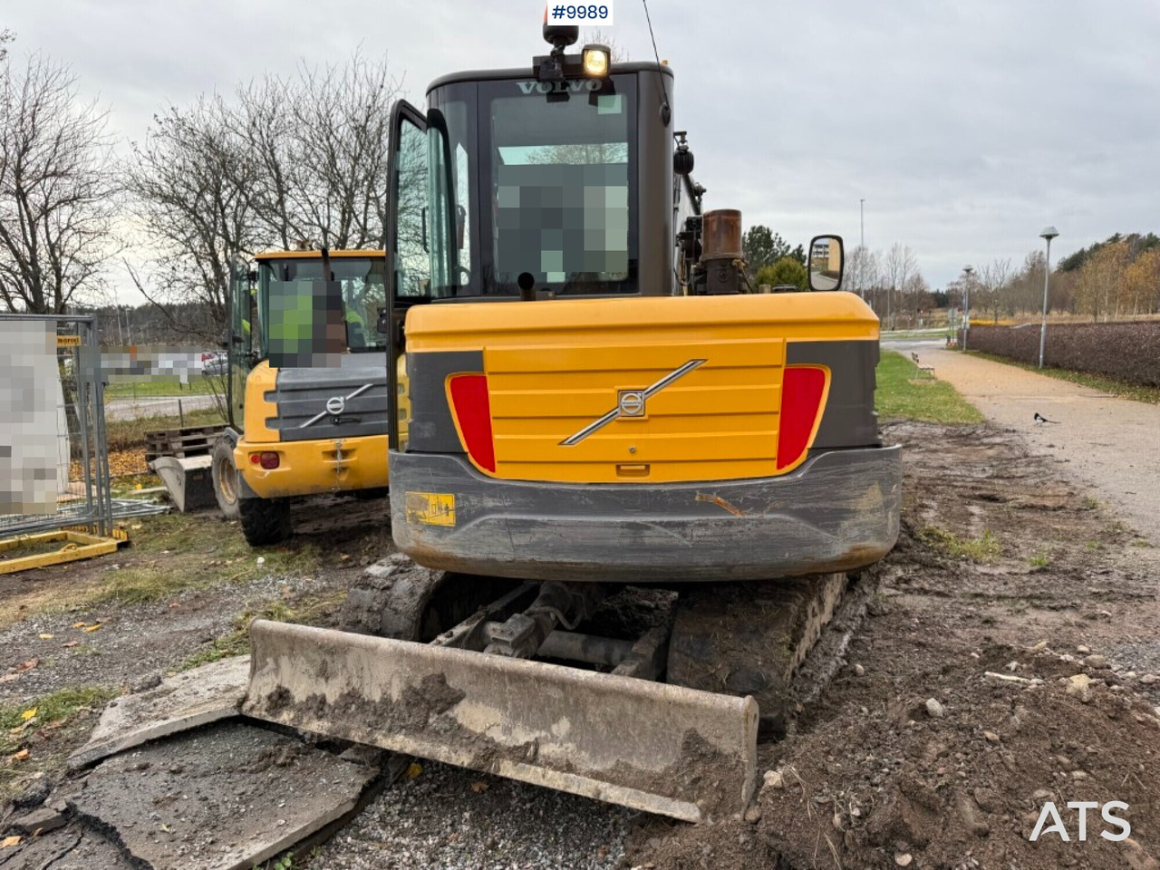 Crawler excavator Volvo EC55C with tiltrotator and buckets - Crawler excavator: picture 3 Crawler excavator Volvo EC55C with tiltrotator and buckets - Crawler excavator: picture 3