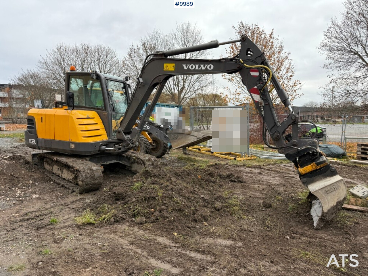 Crawler excavator Volvo EC55C with tiltrotator and buckets - Crawler excavator: picture 1 Crawler excavator Volvo EC55C with tiltrotator and buckets - Crawler excavator: picture 1