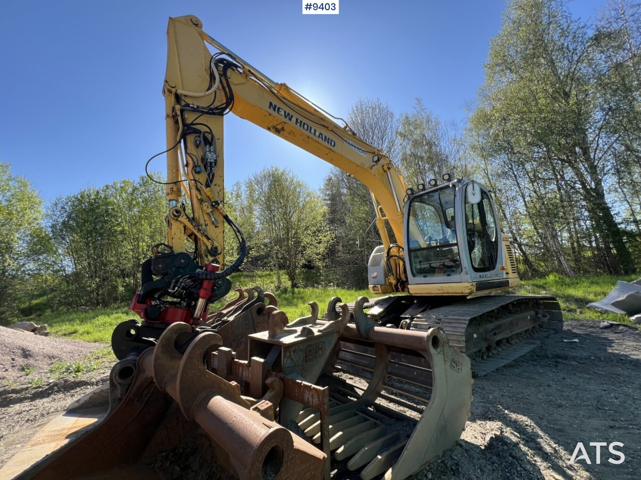 Excavator - New Holland E135 - Kobelco (SEE VIDEO) - Crawler excavator: picture 1 Excavator - New Holland E135 - Kobelco (SEE VIDEO) - Crawler excavator: picture 1