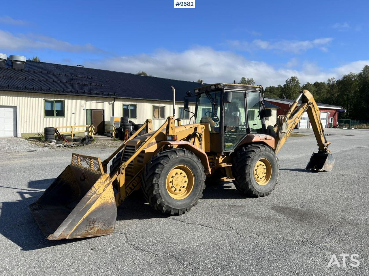 HYDREMA 908 Backhoe loader - Backhoe loader: picture 1 HYDREMA 908 Backhoe loader - Backhoe loader: picture 1