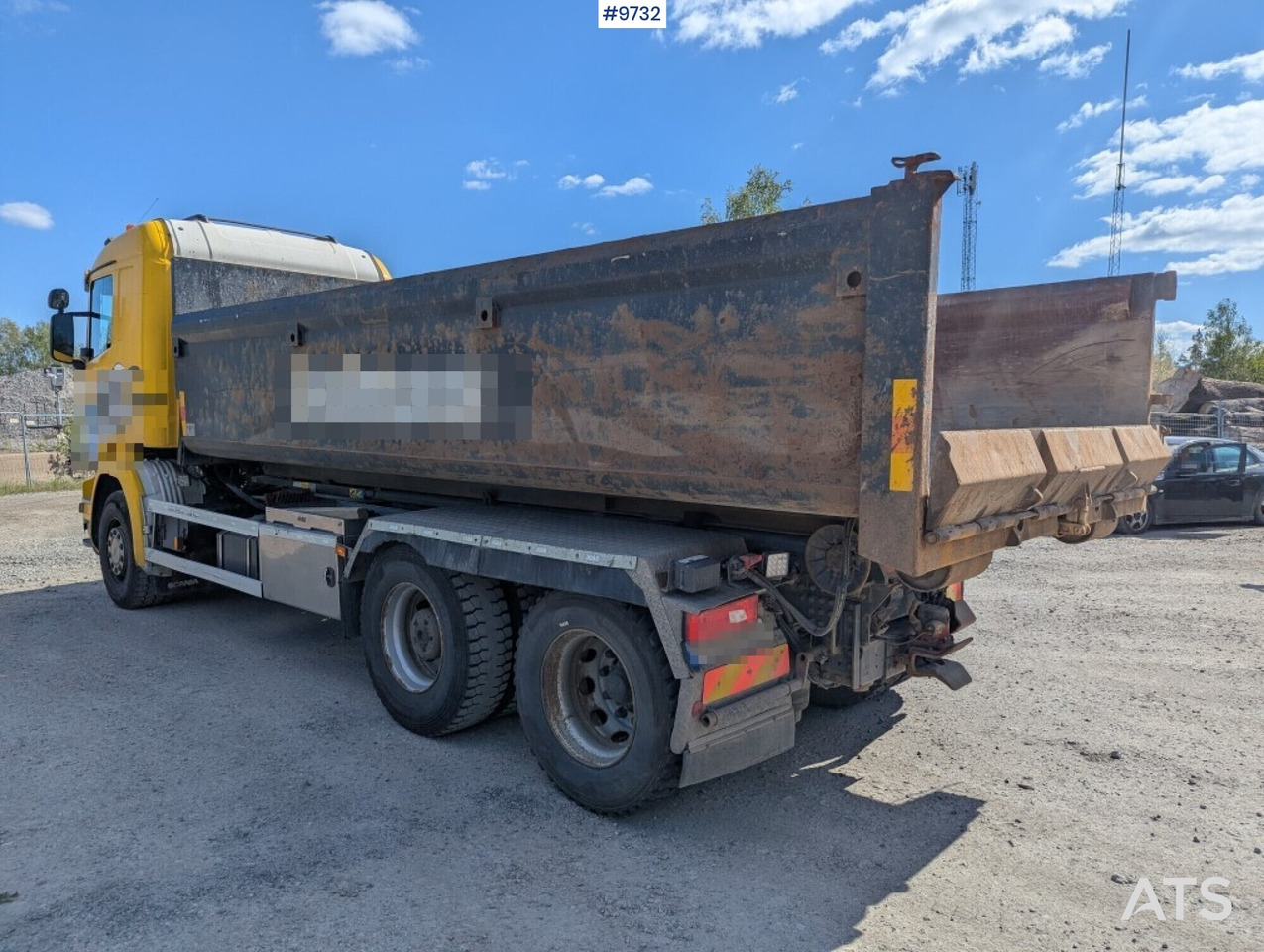 Hooklift Truck Scania R520 6x2 with flatbed - Hook lift truck: picture 4 Hooklift Truck Scania R520 6x2 with flatbed - Hook lift truck: picture 4