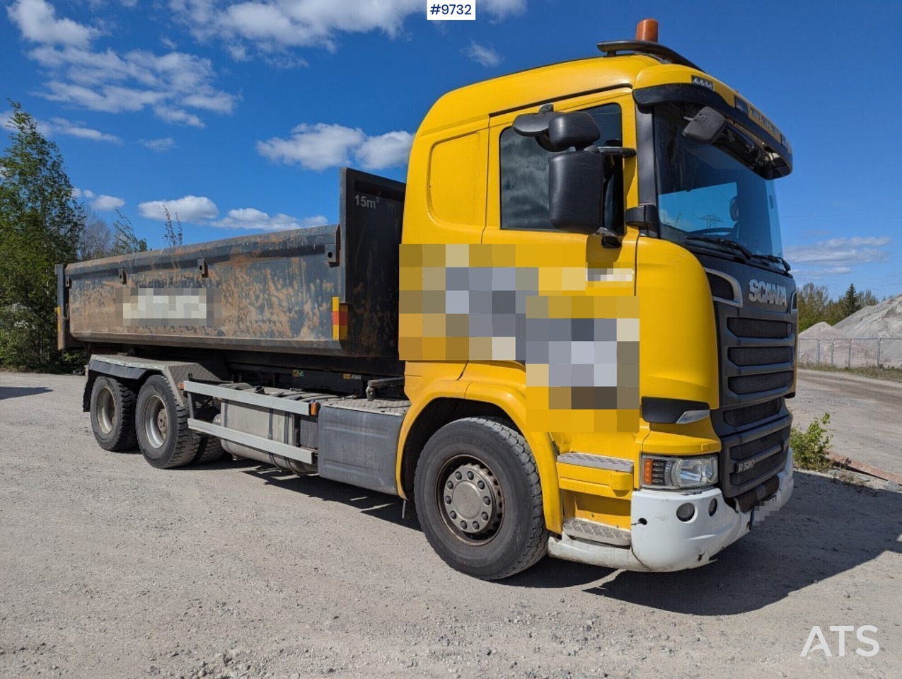 Hooklift Truck Scania R520 6x2 with flatbed - Hook lift truck: picture 1 Hooklift Truck Scania R520 6x2 with flatbed - Hook lift truck: picture 1