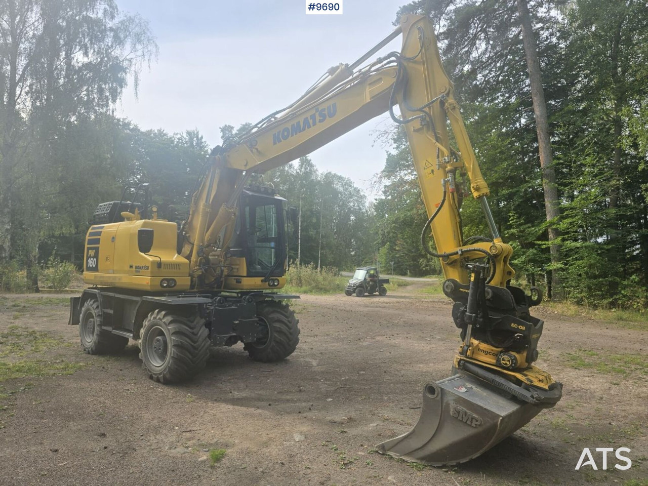 Komatsu PW160-11 with machine control - Wheel excavator: picture 2 Komatsu PW160-11 with machine control - Wheel excavator: picture 2