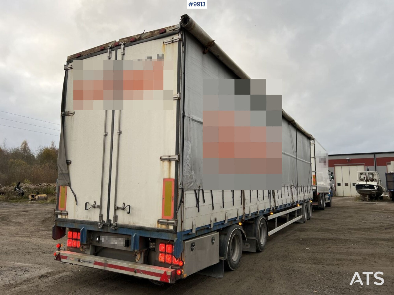 PARATOR SCV 18-20 Truck trailer with folding sides - Dropside/ Flatbed trailer: picture 4 PARATOR SCV 18-20 Truck trailer with folding sides - Dropside/ Flatbed trailer: picture 4