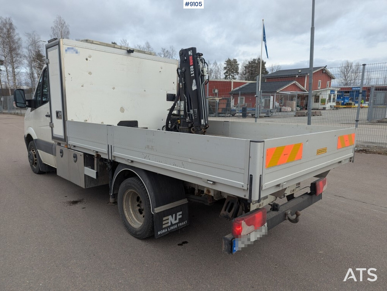 Pickup Crane Truck VW Crafter 50 2.5 TDI with HIAB crane (SEE VIDEO) - Crane truck: picture 4 Pickup Crane Truck VW Crafter 50 2.5 TDI with HIAB crane (SEE VIDEO) - Crane truck: picture 4