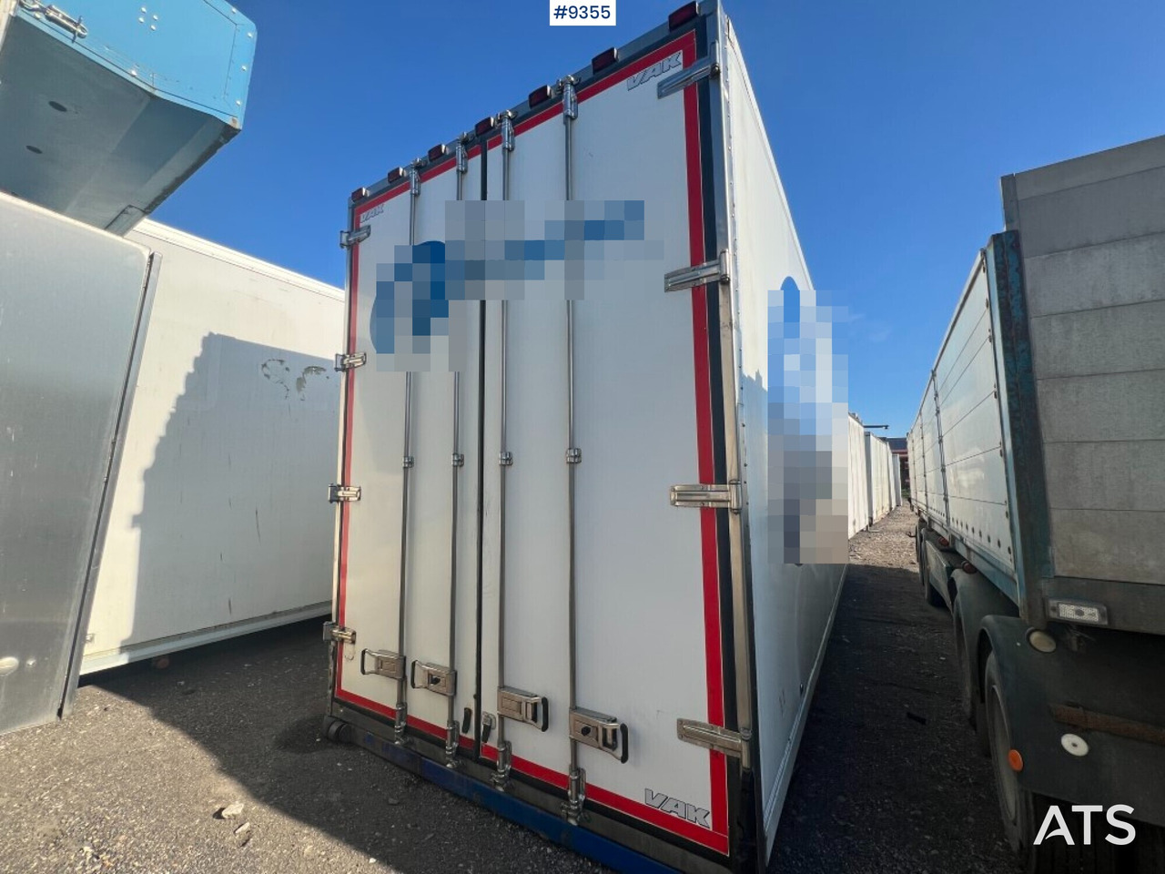 Refrigerated trailer cabinet VAK - Refrigerator swap body: picture 1 Refrigerated trailer cabinet VAK - Refrigerator swap body: picture 1