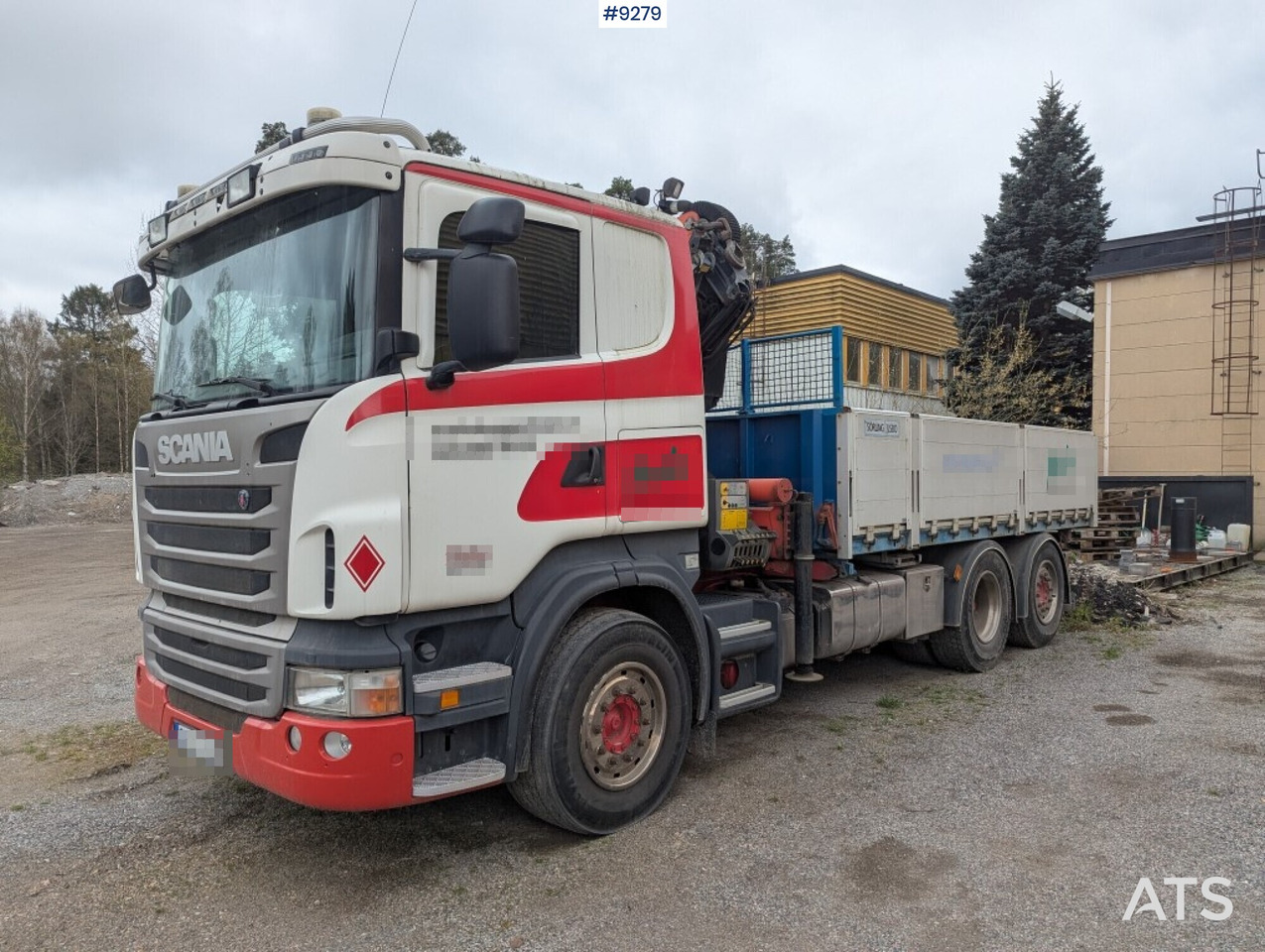 Tipper and crane Truck Scania R360 6X2 - Tipper: picture 1 Tipper and crane Truck Scania R360 6X2 - Tipper: picture 1
