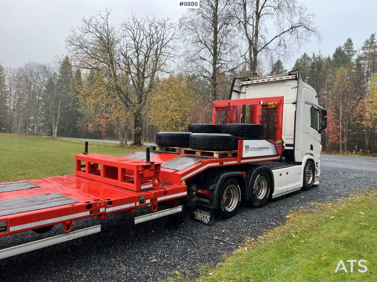Tractor unit, Low loader semi-trailer Scania R500 Tractor unit with Doll S3L Trombone Trailer: picture 14 Tractor unit, Low loader semi-trailer Scania R500 Tractor unit with Doll S3L Trombone Trailer: picture 14