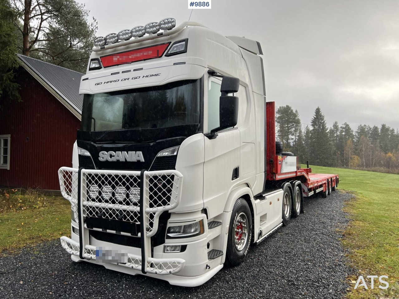 Tractor unit, Low loader semi-trailer Scania R500 Tractor unit with Doll S3L Trombone Trailer: picture 8 Tractor unit, Low loader semi-trailer Scania R500 Tractor unit with Doll S3L Trombone Trailer: picture 8