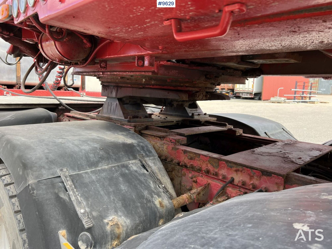 Tractor unit, Low loader semi-trailer Volvo FH16 5-axle tractor unit, GOLDHOFER STZ-VL 4-41/80 trailer: picture 12