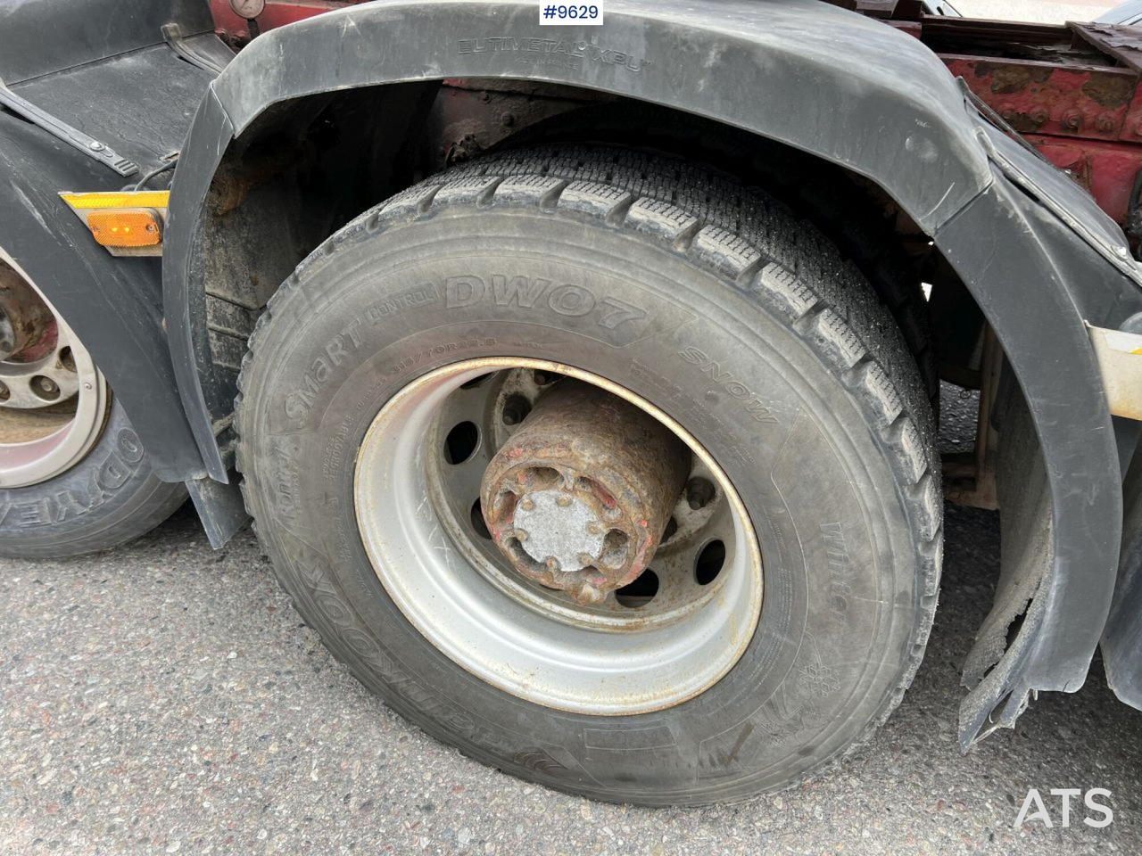 Tractor unit, Low loader semi-trailer Volvo FH16 5-axle tractor unit, GOLDHOFER STZ-VL 4-41/80 trailer: picture 16