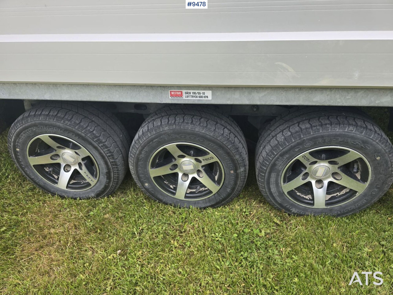 Tipper trailer Trailer Agados Adam 15 with tipper and winch: picture 13 Tipper trailer Trailer Agados Adam 15 with tipper and winch: picture 13
