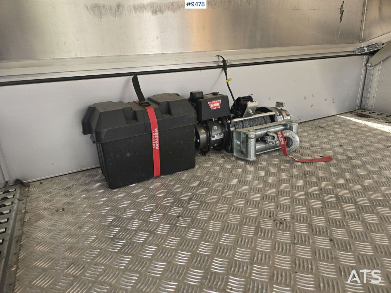 Tipper trailer Trailer Agados Adam 15 with tipper and winch: picture 6