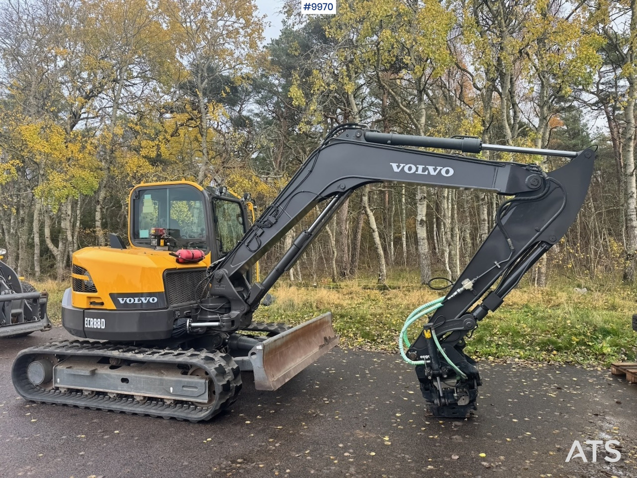 Volvo ECR88D crawler excavator with rotor tilt, 3 buckets, and ripper. 910 hours! - Crawler excavator: picture 1 Volvo ECR88D crawler excavator with rotor tilt, 3 buckets, and ripper. 910 hours! - Crawler excavator: picture 1