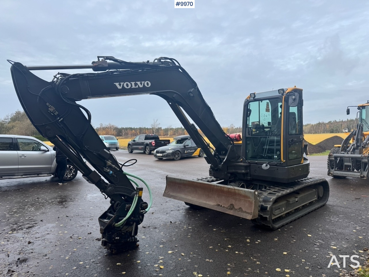 Volvo ECR88D crawler excavator with rotor tilt, 3 buckets, and ripper. 910 hours! - Crawler excavator: picture 2 Volvo ECR88D crawler excavator with rotor tilt, 3 buckets, and ripper. 910 hours! - Crawler excavator: picture 2