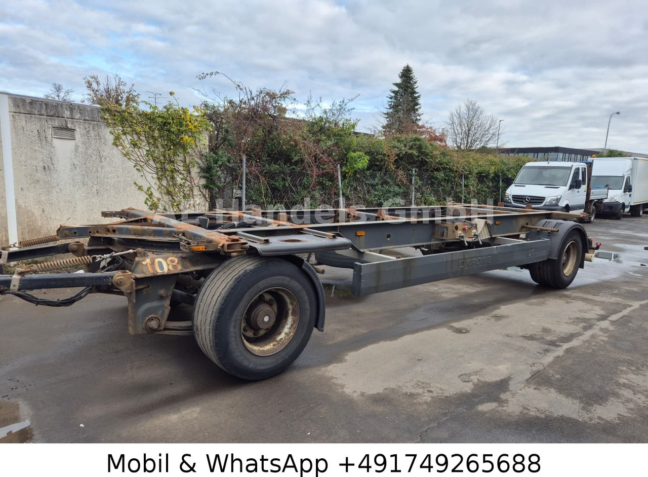 Krone AZW 18 BDF Drehschermel*Scheibenbremsen/VollLuft - Chassis trailer: picture 2 Krone AZW 18 BDF Drehschermel*Scheibenbremsen/VollLuft - Chassis trailer: picture 2