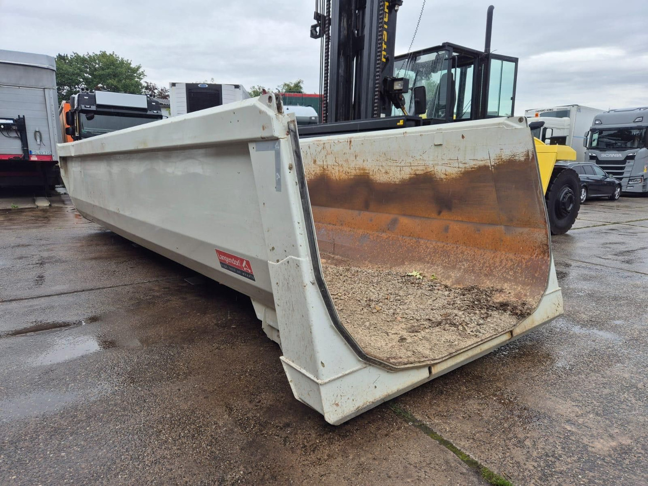 Langendorf 24m³/Stahl !!!Without Chassis!!! - Tipper semi-trailer: picture 2 Langendorf 24m³/Stahl !!!Without Chassis!!! - Tipper semi-trailer: picture 2