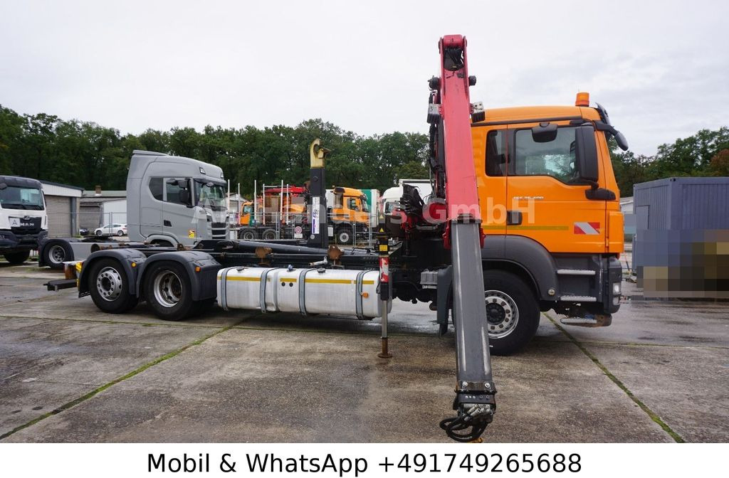 MAN TGS 26.400 BL *Hyva-20.60S/HMF-1444-22/Lenk+Lift - Crane truck: picture 2 MAN TGS 26.400 BL *Hyva-20.60S/HMF-1444-22/Lenk+Lift - Crane truck: picture 2