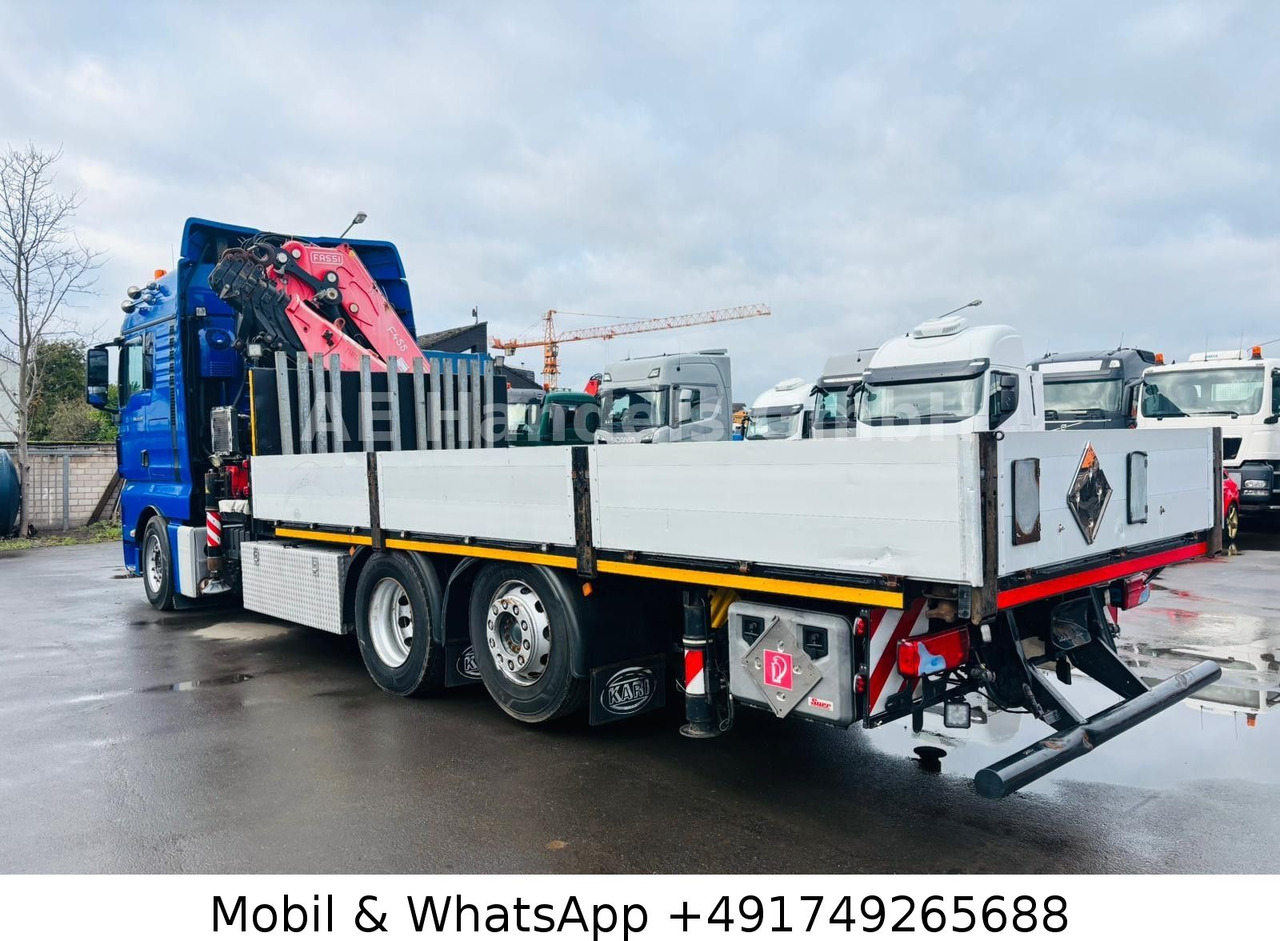 MAN TGX 26.540 XLX BL 6x2 FASSI F455 *Funk/Lenk+Lift - Dropside/ Flatbed truck, Crane truck: picture 4 MAN TGX 26.540 XLX BL 6x2 FASSI F455 *Funk/Lenk+Lift - Dropside/ Flatbed truck, Crane truck: picture 4