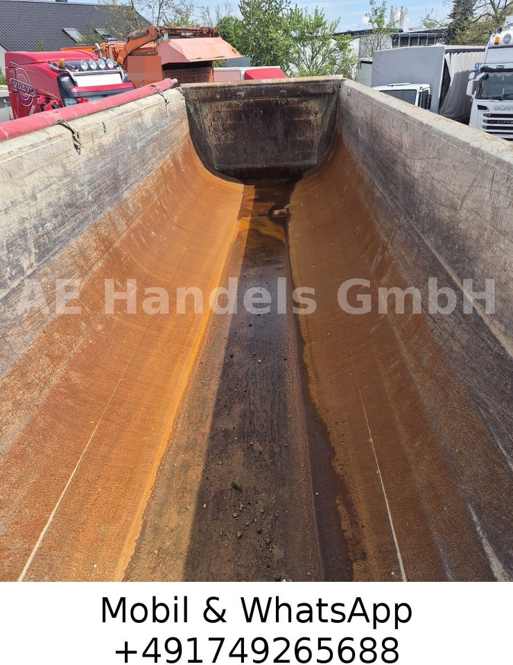 Tipper semi-trailer Meiller KISA 2 Stahl *24m³/1.Lift/Rollplane/Podest: picture 11