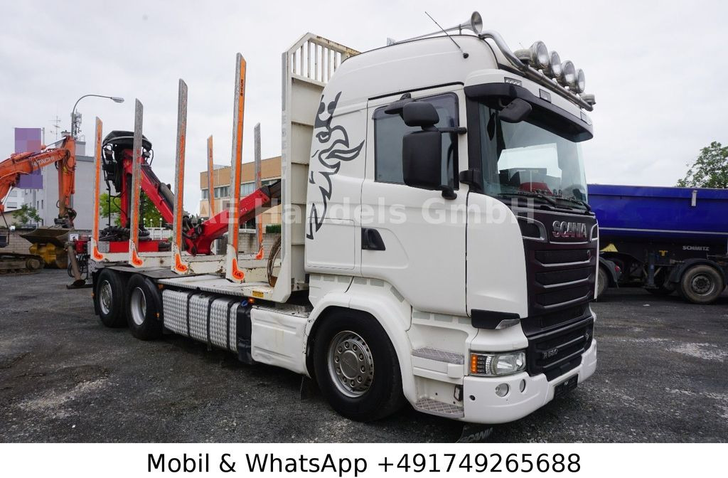 Scania R580 V8 Highline Palfinger-M120L97 *Retarder/ACC - Crane truck, Timber truck: picture 2 Scania R580 V8 Highline Palfinger-M120L97 *Retarder/ACC - Crane truck, Timber truck: picture 2