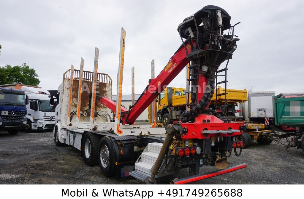 Scania R580 V8 Highline Palfinger-M120L97 *Retarder/ACC - Crane truck, Timber truck: picture 5 Scania R580 V8 Highline Palfinger-M120L97 *Retarder/ACC - Crane truck, Timber truck: picture 5
