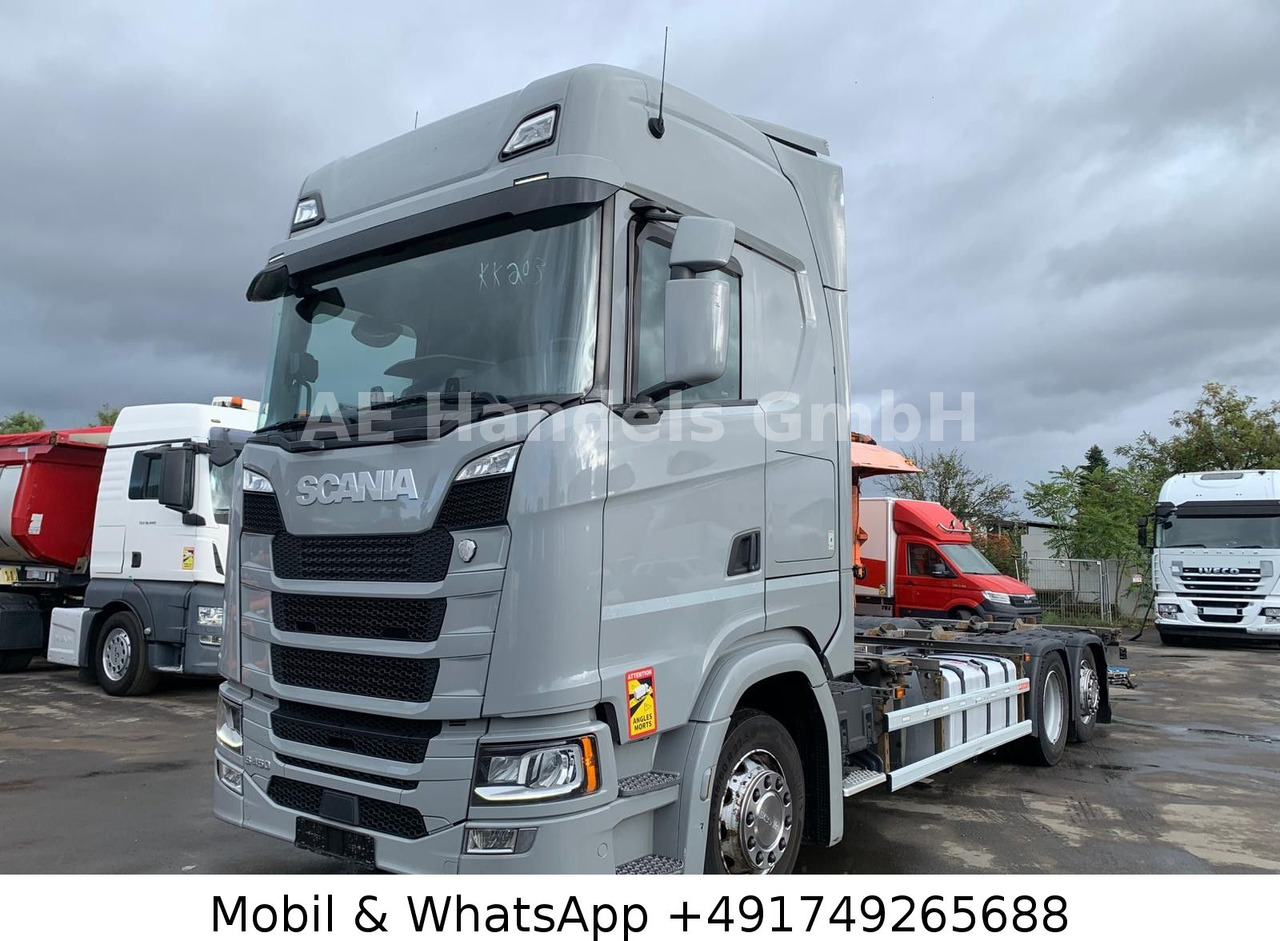 Scania S450 HighLine BDF *Retarder/Lenk+Lift/Multi/LBW - Container transporter/ Swap body truck: picture 1 Scania S450 HighLine BDF *Retarder/Lenk+Lift/Multi/LBW - Container transporter/ Swap body truck: picture 1