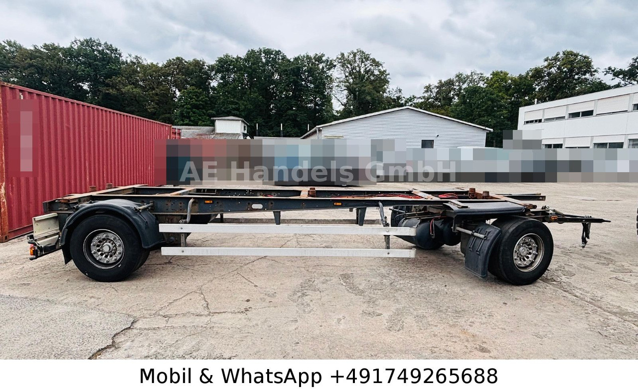 Schmitz Cargobull AFW 18 Drehschemelanhänger *TÜV/SAF-Achsen/Alcoa - Chassis trailer: picture 2 Schmitz Cargobull AFW 18 Drehschemelanhänger *TÜV/SAF-Achsen/Alcoa - Chassis trailer: picture 2
