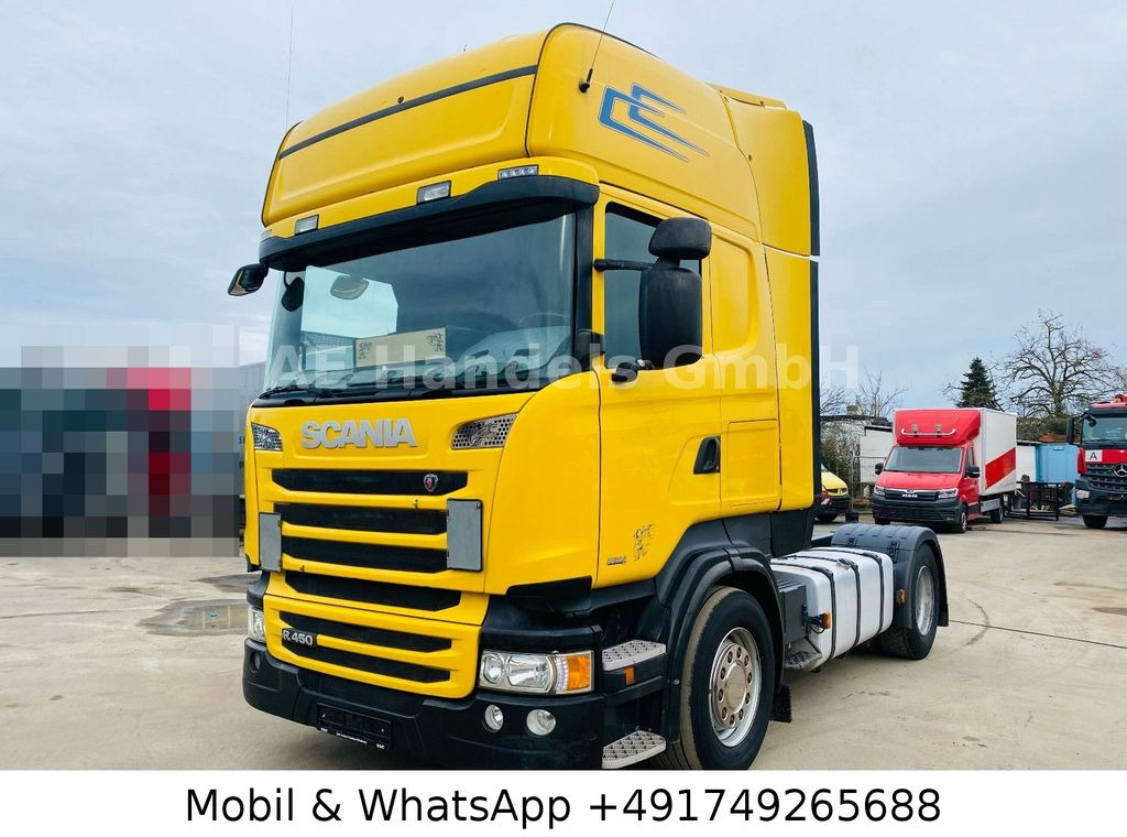 Scania R450 Topline BL *Retarder/Standklima/TÜV-02.2026 Scania R450 Topline BL *Retarder/Standklima/TÜV-02.2026 - Tractor unit: picture 1 Scania R450 Topline BL *Retarder/Standklima/TÜV-02.2026 Scania R450 Topline BL *Retarder/Standklima/TÜV-02.2026 - Tractor unit: picture 1