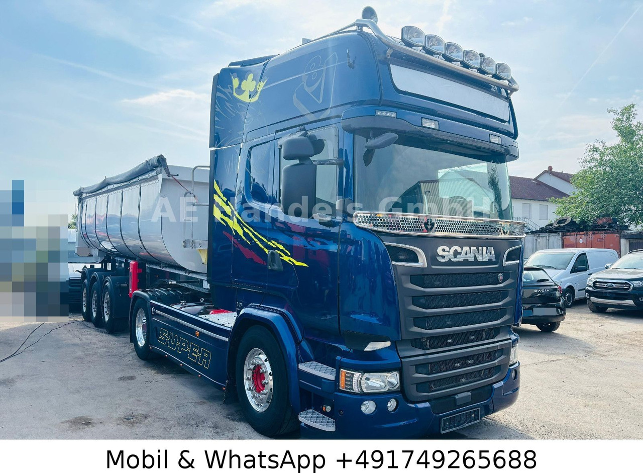 Scania R580 V8 TopLine LL *Retarder/Standklima/Hydr. - Tractor unit: picture 1 Scania R580 V8 TopLine LL *Retarder/Standklima/Hydr. - Tractor unit: picture 1