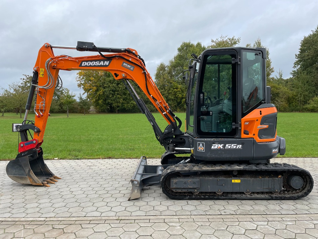 Doosan DX55R-7 - Mini excavator: picture 3 Doosan DX55R-7 - Mini excavator: picture 3