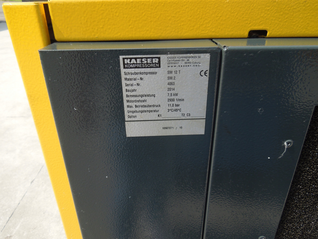 KAESER SM12T - Air compressor: picture 4 KAESER SM12T - Air compressor: picture 4