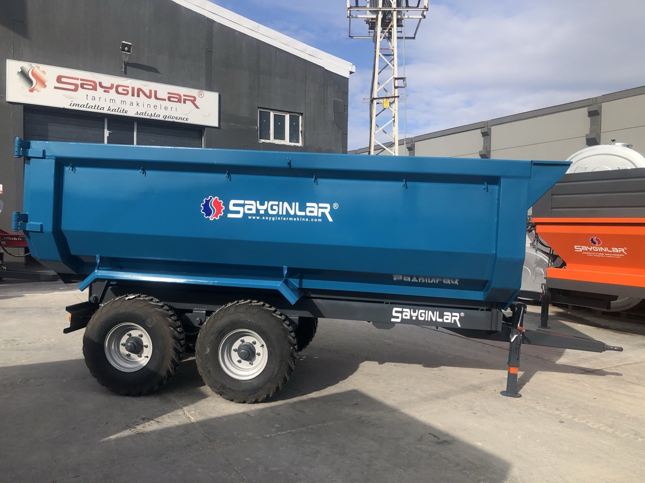 SAYGINLAR 8 TON DUMP TRAILER - Tipper trailer: picture 3 SAYGINLAR 8 TON DUMP TRAILER - Tipper trailer: picture 3