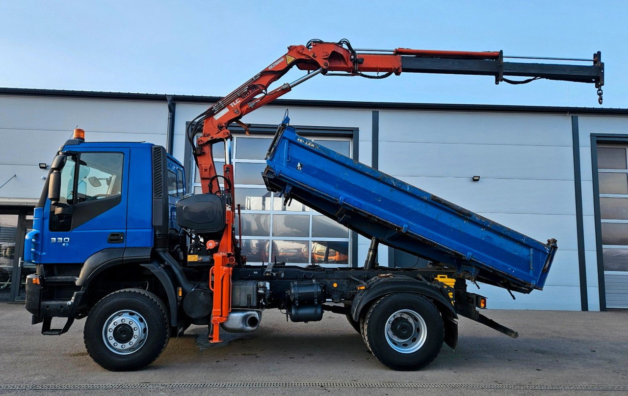 Iveco Trakker 190T33 4x4 Euro5 Kran Atlas 120.2E Funk - Tipper, Crane truck: picture 4 Iveco Trakker 190T33 4x4 Euro5 Kran Atlas 120.2E Funk - Tipper, Crane truck: picture 4