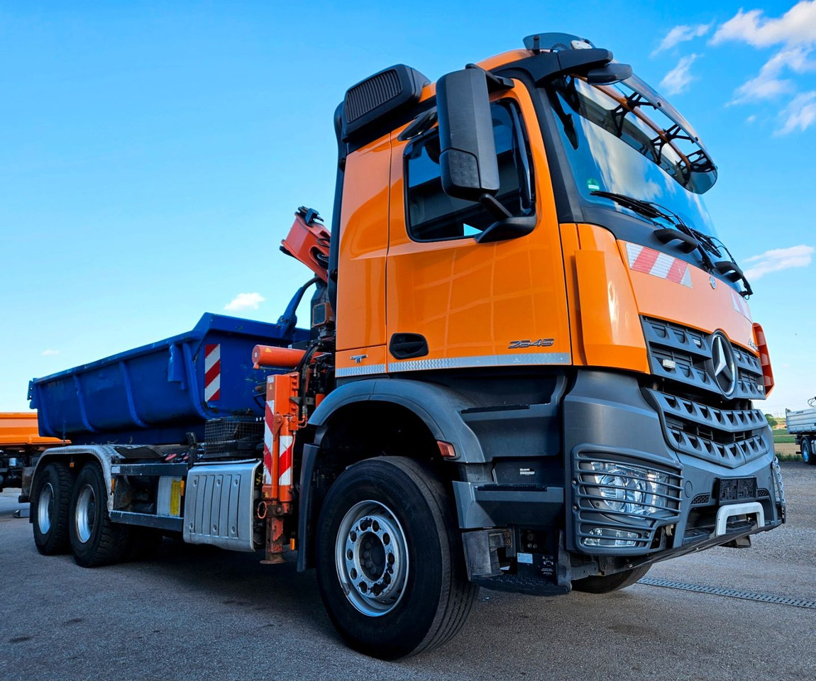 Mercedes-Benz AROCS 2645 6x4 Kran Atlas 240.2E A4 - Hook lift truck, Crane truck: picture 5 Mercedes-Benz AROCS 2645 6x4 Kran Atlas 240.2E A4 - Hook lift truck, Crane truck: picture 5