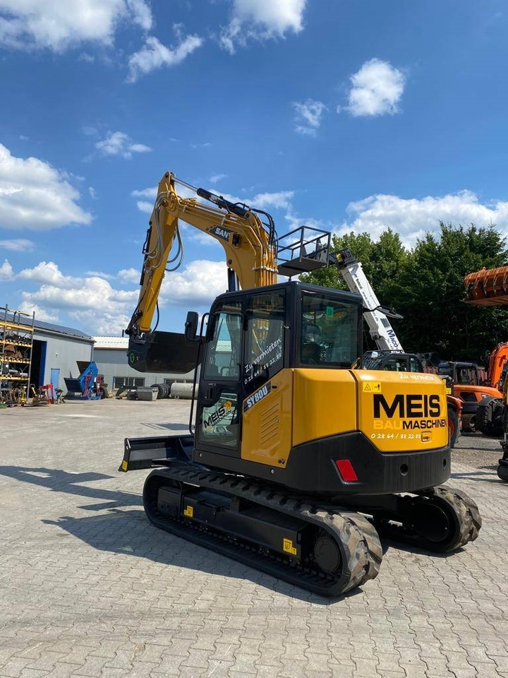 Sany SY 80 U - Mini excavator: picture 3 Sany SY 80 U - Mini excavator: picture 3