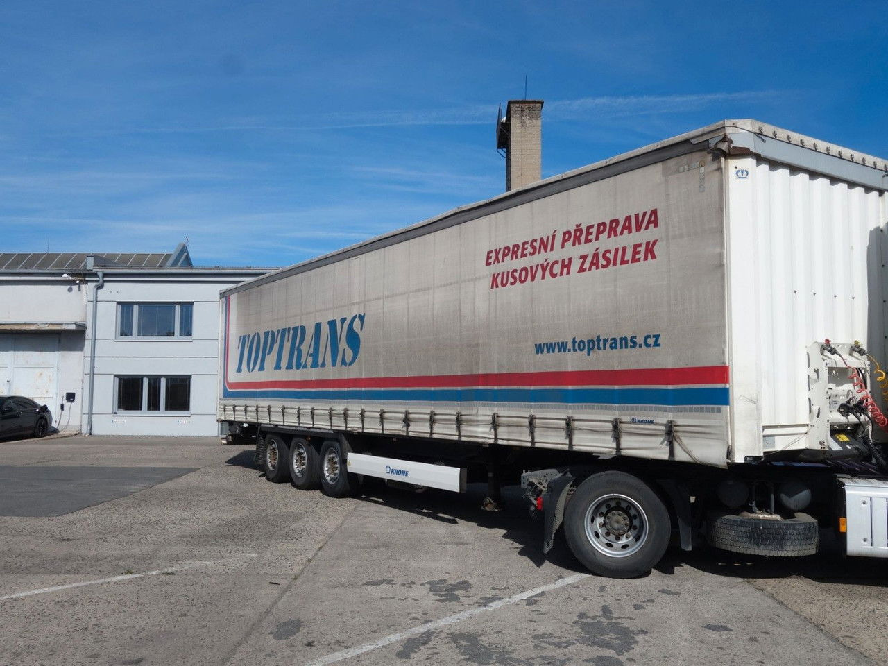 Krone SD Standard, Liftachse - Curtainsider semi-trailer: picture 3 Krone SD Standard, Liftachse - Curtainsider semi-trailer: picture 3