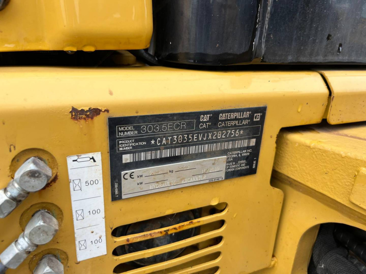 CAT 303.5ECR - Crawler excavator: picture 5 CAT 303.5ECR - Crawler excavator: picture 5