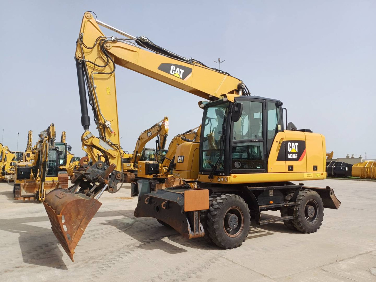 CAT M316F - Wheel excavator: picture 1 CAT M316F - Wheel excavator: picture 1