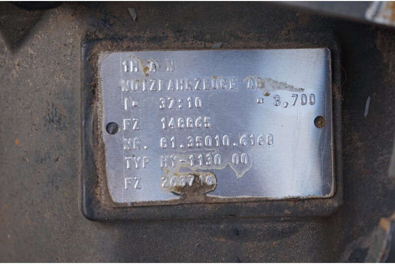 MAN HY-1130-00 37/10 - Rear axle for Truck: picture 3 MAN HY-1130-00 37/10 - Rear axle for Truck: picture 3