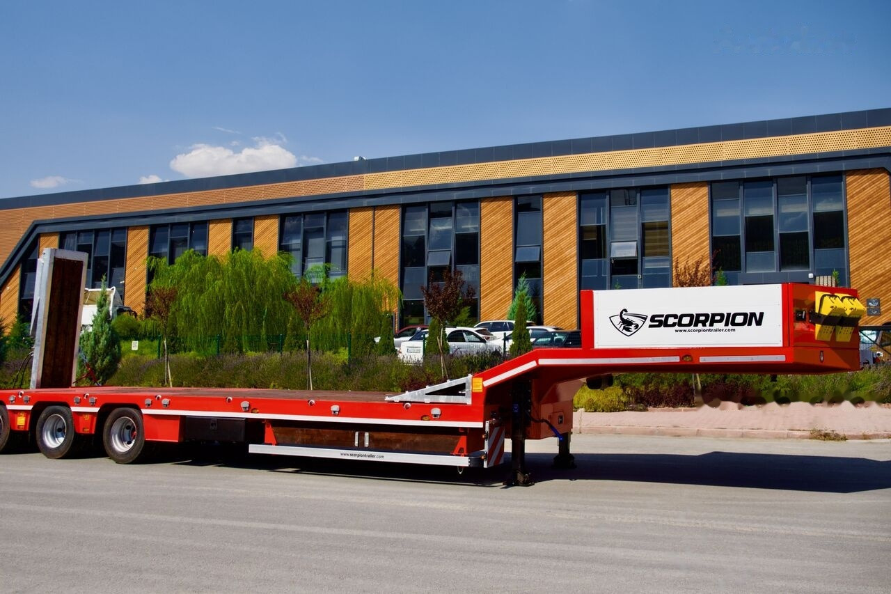 Scorpion Trailer SCORPION TRAILER NEW 3 AXLE LWOBED SEMI TRAILER (MANUFACTURER COMPANY) - Low loader semi-trailer: picture 1 Scorpion Trailer SCORPION TRAILER NEW 3 AXLE LWOBED SEMI TRAILER (MANUFACTURER COMPANY) - Low loader semi-trailer: picture 1