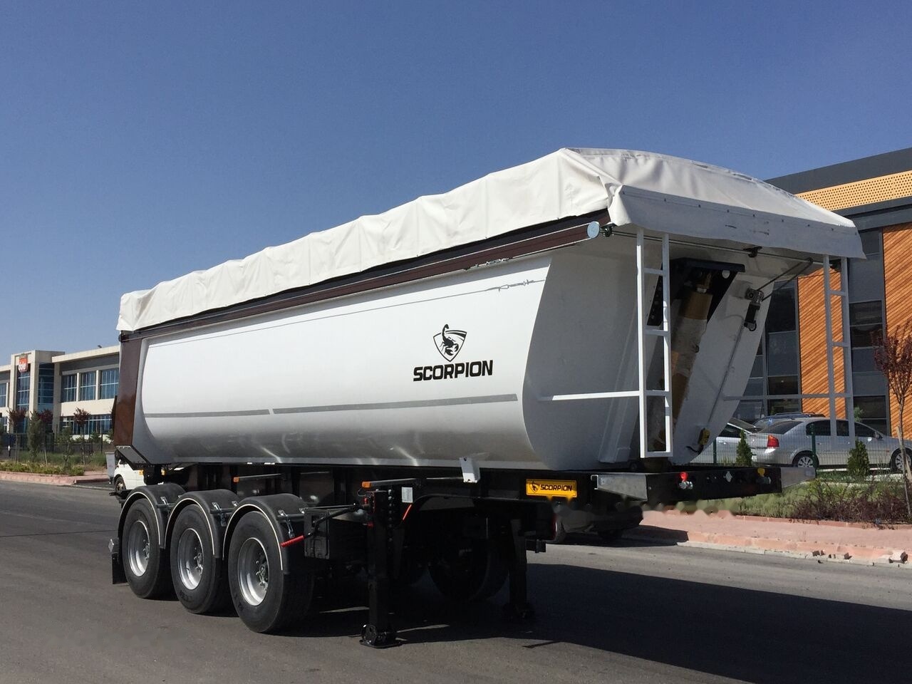 Scorpion Trailer SCORPION TRAILER NEW 3 AXLE TIPPER SEMI TRAILER (MANUFACTURER COMPANY) - Tipper semi-trailer: picture 5 Scorpion Trailer SCORPION TRAILER NEW 3 AXLE TIPPER SEMI TRAILER (MANUFACTURER COMPANY) - Tipper semi-trailer: picture 5
